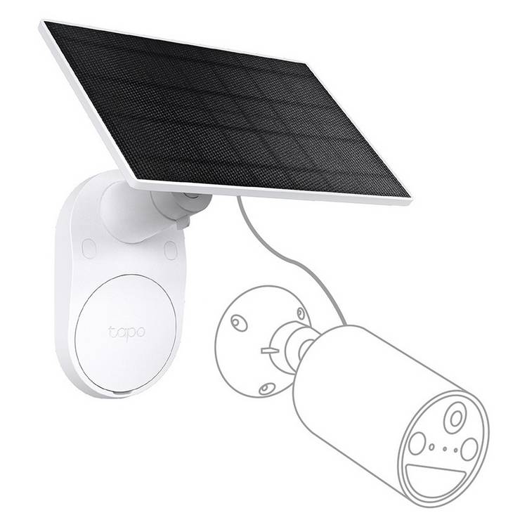 TP-Link Tapo A201 solar panel for outdoor battery cameras, imported from the UK