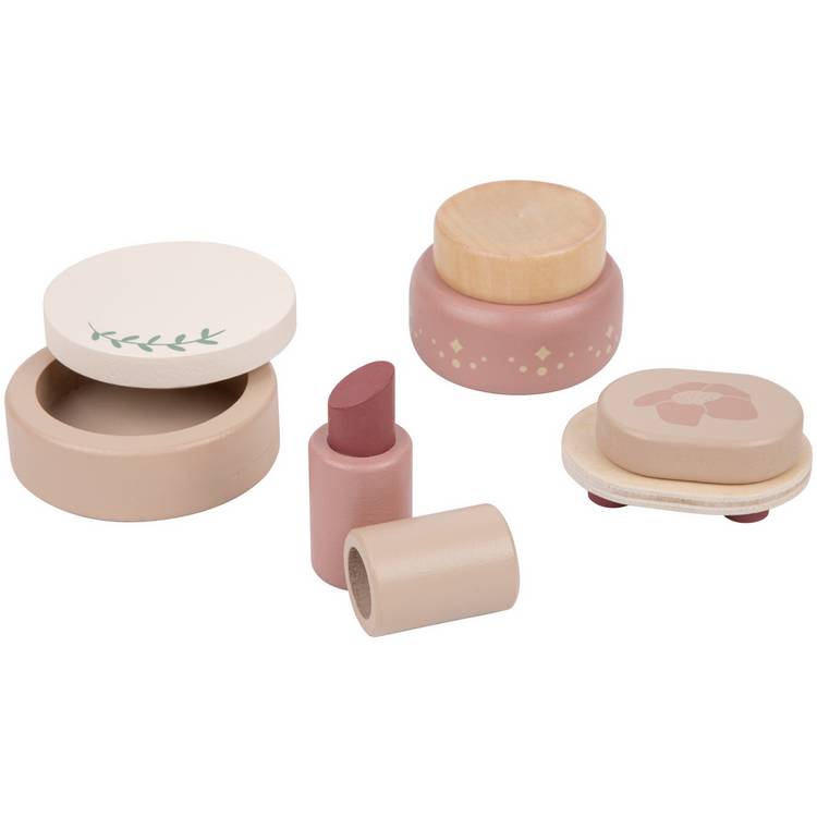 Chad Valley wooden toy spa kit, imported from the UK