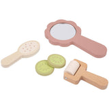 Chad Valley wooden toy spa kit, imported from the UK