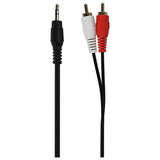 Argos 3.5mm Jack to Stereo RCA Audio Cable - 1m Black- Buy online at McGrocer
