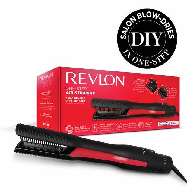 Revlon 2-in-1 hair dryer straightener RVDR5330 (British brand)