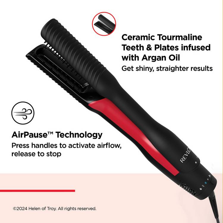 Revlon 2-in-1 hair dryer straightener RVDR5330 (British brand)
