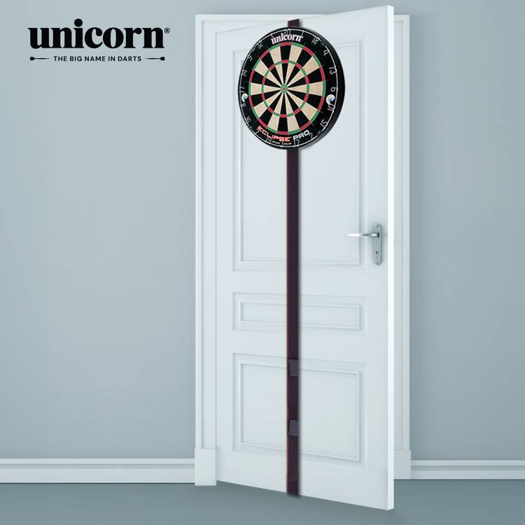 Unicorn On Tour darts bag and oche set, UK version