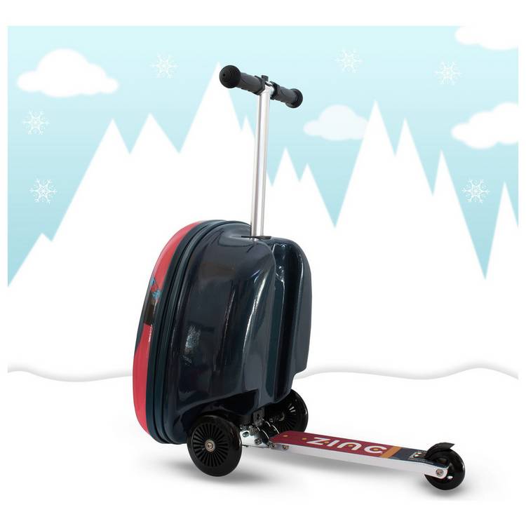 Flyte Perry Penguin scooter suitcase red, UK version