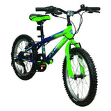 Airwalk kids mountain bike green 18 inch, imported from the UK