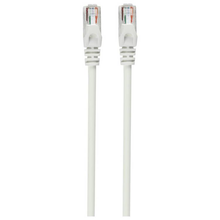 White 10m Ethernet cable (British brand)