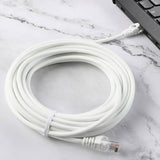 White 10m Ethernet cable (British brand)