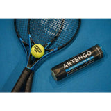 Decathlon Tennis Ball Pro Yellow pack of 4, UK version