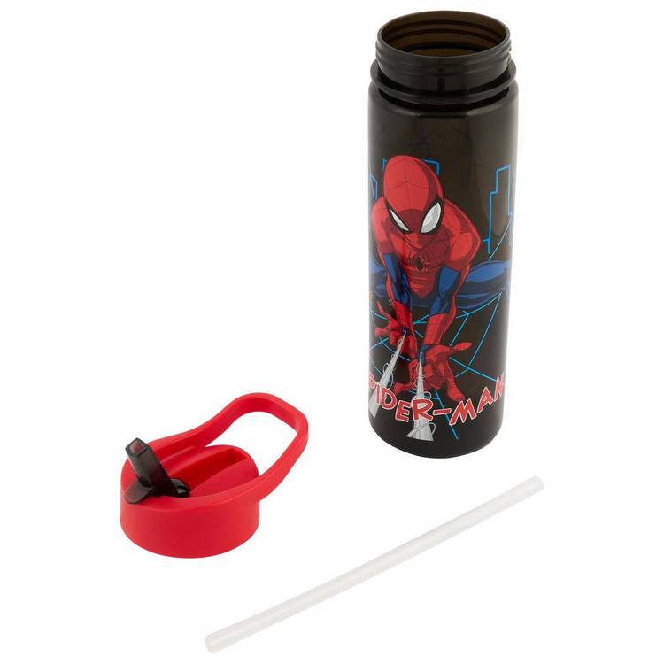 Spider-Man black and red sipper bottle 600ml, UK version