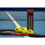 Decathlon tennis balls Speed Pro Yellow pack of 4, UK version