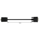 3m DVI to VGA cable black, imported from the UK