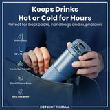 Ion8 travel mug Blue 360ml coffee cup (British brand)