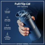 Ion8 travel mug Blue 360ml coffee cup (British brand)