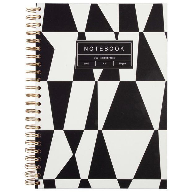 Habitat Luxe A4 ruled notebook 150 pages, UK version
