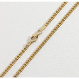 Revere men's 9ct gold plated chain necklace 18 inch - British product