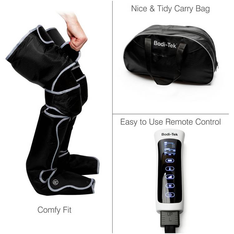 Bodi-Tek Comfort360 full leg air compression massager - British product