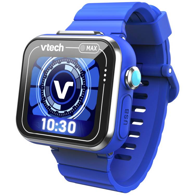 Vtech Kidizoom Max Smart Watch in Blue, imported from the UK