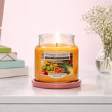 Yankee Candle medium scented candle Exotic Fruits, imported from the UK