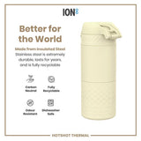 Ion8 cream coffee cup 360ml, UK version