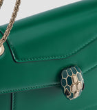 Bvlgari leather Serpenti Forever cross-body bag, imported from the UK