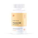 Holland & Barrett Bettervits Vitamin D3 with Vitamin K2 60 Capsules- Buy online at McGrocer