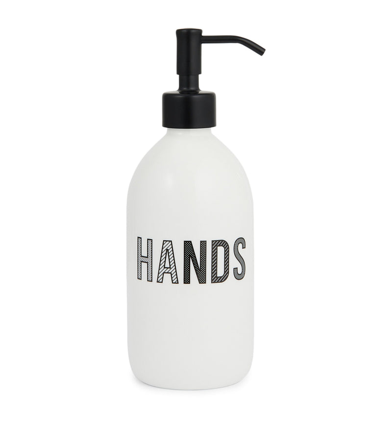 Anya Hindmarch bone china hand and body wash dispenser set - British product