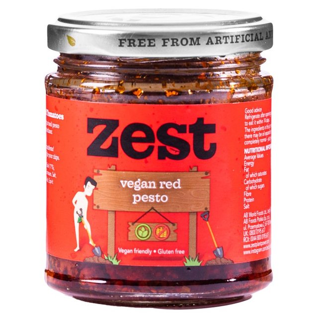 Zest Vegan Red Pesto 165g GOODS M&S