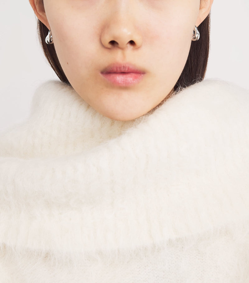 LIÉ STUDIO Diana hoop earrings 1.5cm, imported from the UK