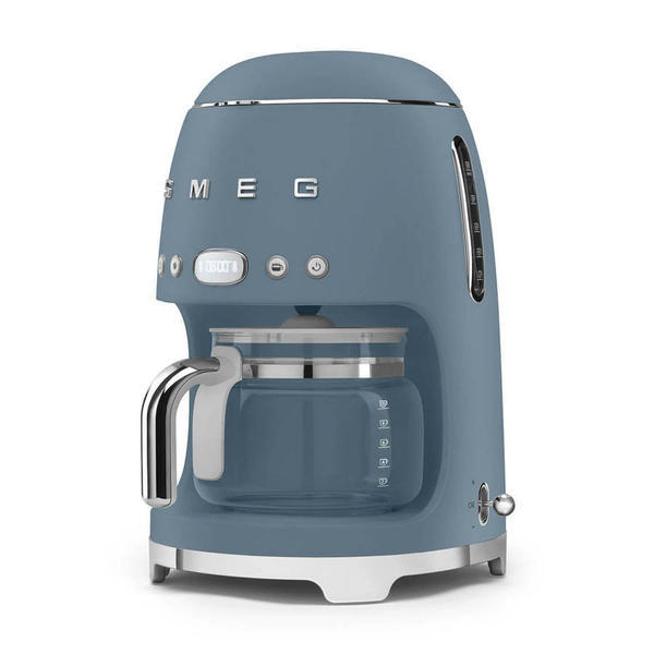 Smeg drip filter coffee machine blue (British brand)