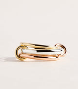 Harrods Spinelli Kilcollin Mixed Gold and Sterling Silver Capricorn Ring- Buy online at McGrocer