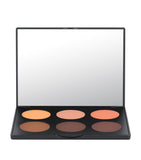 MAC contour palette with matte and shimmery powders, imported from the UK
