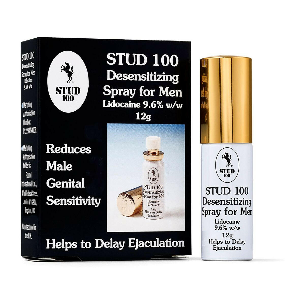Stud 100 Densensitizing Spray for Men - 12g GOODS Boots