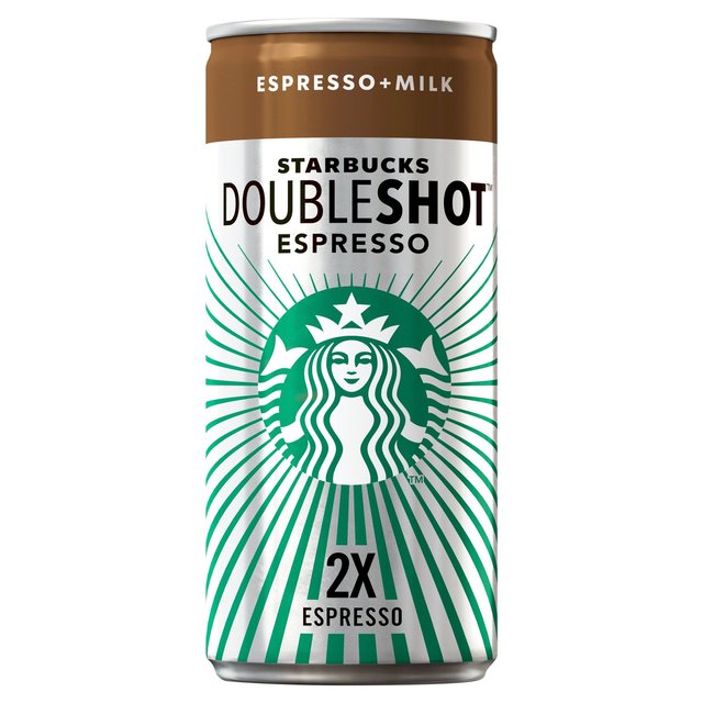 Starbucks Doubleshot Espresso Iced Coffee 200ml GOODS M&S