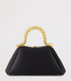 Bvlgari Satin Serpentine Mini Top-Handle Bag, imported from the UK