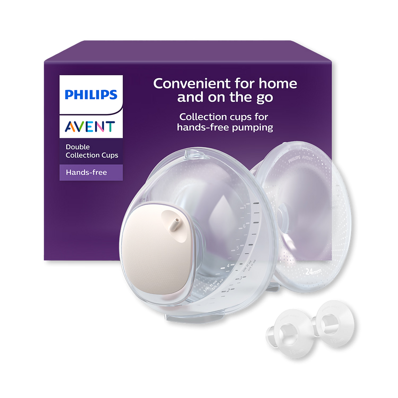 Philips Avent hands-free double collection cups (British brand)