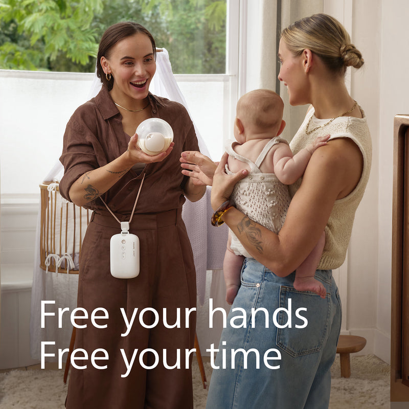 Philips Avent hands-free double collection cups (British brand)