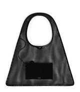 Harrods Alaïa Leather-Trim Fishnet Shoulder Bag- Buy online at McGrocer