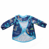 Ziggle Baby Coverall Feeding Bib Blue Dragon Kingdom (British brand)