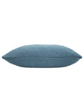 furn. teddy borg fleece cushion wedgewood blue - British product