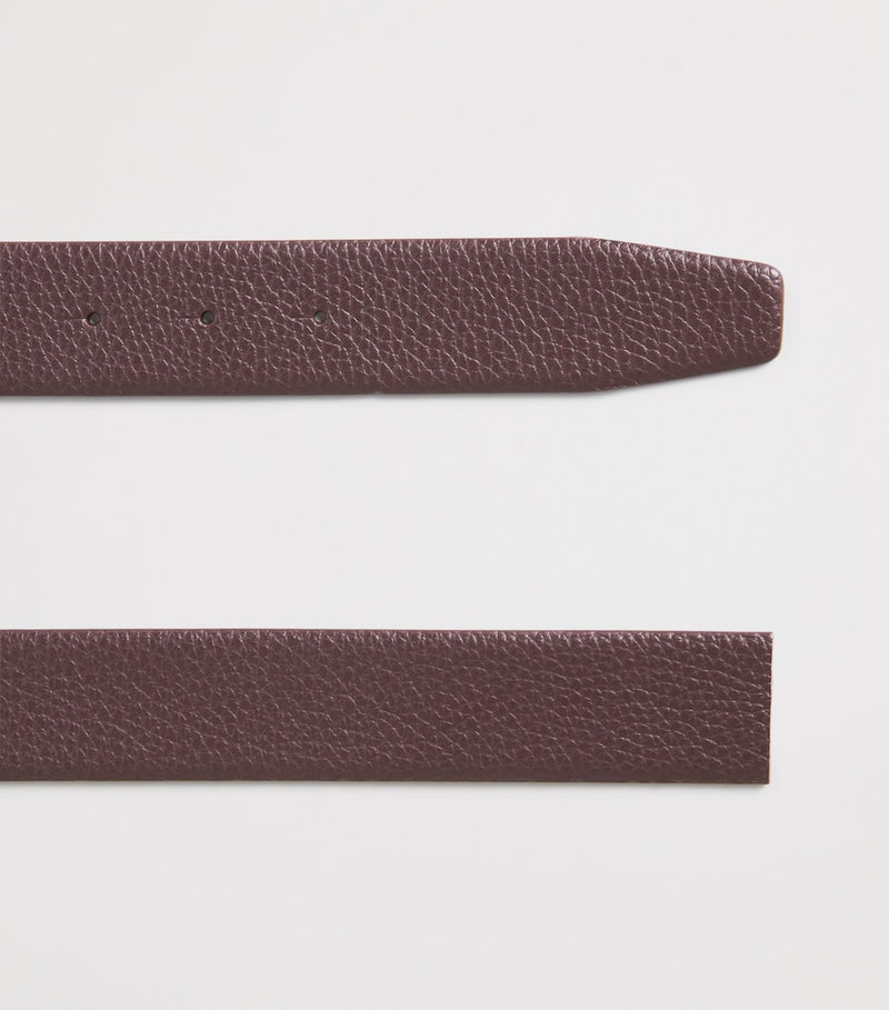 Giorgio Armani reversible leather belt strap - British product