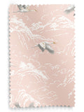 Laura Ashley roman blind blush pink Animalia print, imported from the UK