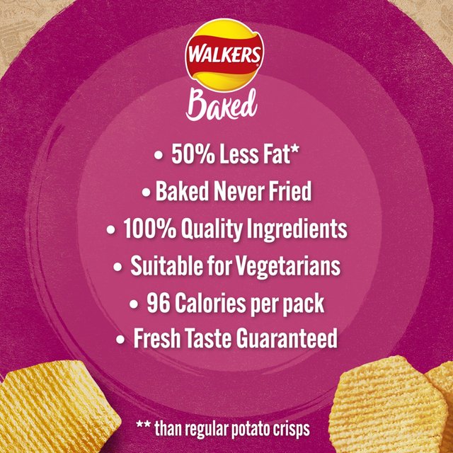 Walkers Baked Prawn Cocktail Multipack Snacks 6 per pack GOODS M&S