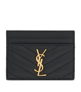 Harrods Saint Laurent Matelassé Card Holder- Buy online at McGrocer
