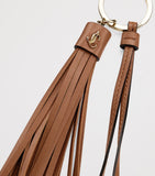 Jimmy Choo Tassel Leather Keyring Charm - British product