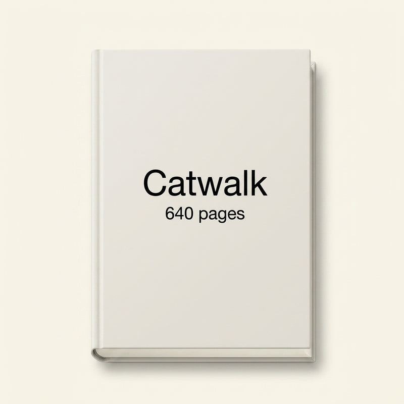 Dior Catwalk hardback book showcasing complete collections - British product