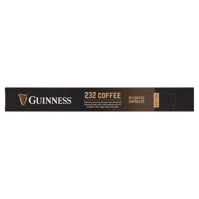 Tiki Tonga Guinness 232 Coffee Nespresso Compatible Capsules   10 per pack GOODS M&S