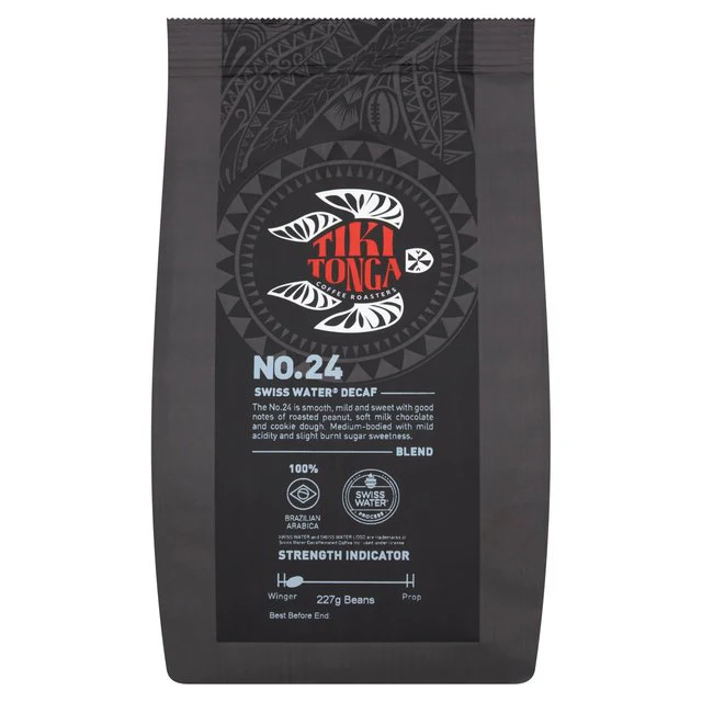 Tiki Tonga blend No.24 Decaf Whole Coffee Beans    227g GOODS M&S