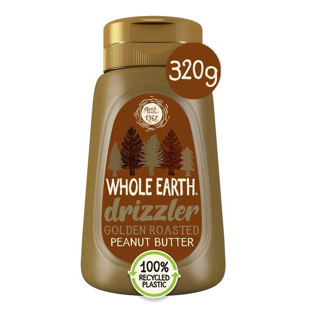 Whole Earth Drizzler Golden Roasted Peanut Butter   320g GOODS M&S