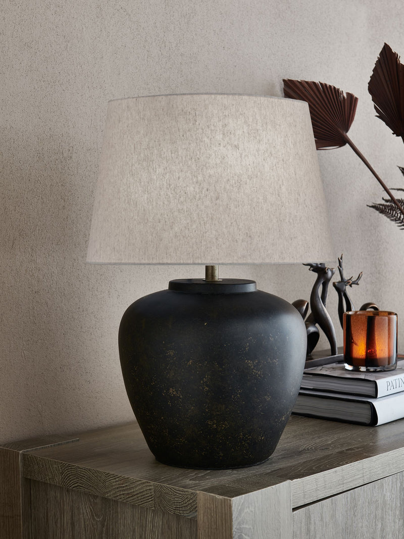 Lydford small table lamp, imported from the UK