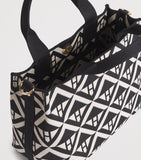 Harrods small geometric tote bag (British brand)